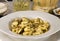 Italian pasta with tuna (Orecchiette)