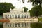 The Italian Pavillion in the gardens of the old Royal Summer Palace in Bang Pa In, Ayuttaya province, Thailand