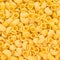 Italian Pipe Rigate Macaroni Pasta raw food background or texture