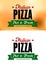 Italian pizza banner