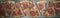 Italian pizza pepperoni on old wooden background