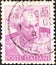 Italian postage stamp from Michelangelo Buonarroti`s commemorative series
