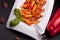 Italian Recipes - Pasta With Peppers