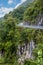 Italian road in mountains