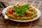 Italian Rotini Alla Pesto