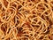 Italian sicilian pesto spaghetti food background