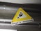 Italian sign Danger electric shock