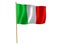Italian silk flag