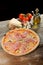 Italian style Pizza with prosciutto