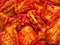 Italian sun dried tomato food background