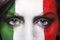 Italian supporter for FIFA 2014 closeup