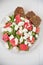 Italian Tomato Salad with Mozzarella cheese