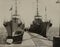 Italian Torpedo Boat Moored in the Port in the 1950s