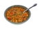 Italian Vegetable Bean Soup Bowl Spoon