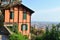 Italian villa overlooking Bergamo, Lombardy, Italy