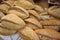 Italian whole grains breads in chinese bakery