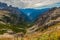 Italien dolomites in autumn, south tyrol mountain, tourism