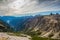 Italien dolomites in autumn, south tyrol mountain, tourism