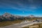 Italien dolomites in autumn, south tyrol, rifugio auronzo