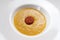 Italien polenta with parmesan cheese and chorizo sausage