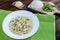Italien risotto with mushrooms