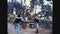 Italy 1962, Children play ball in the garden