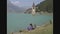 Italy 1988, Submerged bell tower in Resia Lake in Italy 4