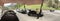 Italy, 28 April 2019: Some black sports cars refuel at gas station somewhere on serpentines in the Italian Alps, Porsche