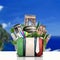 Italy, attractions Italy and retro suitcase