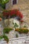 Italy balcony with flowers