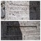 Italy. Bari. Collage of medieval inscriptions engraved on the external walls of the Basilica of San Nicola, 11th - 12th century AD