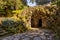 Italy, Bellagio, Lake Como, STONE WALL OF HISTORIC BUILDING