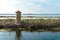 Italy, Cervia, saline nature panorama.