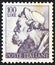 ITALY - CIRCA 1961: A stamp printed in Italy shows the head of prophet Ezekiel from Sistine Chapel, circa 1961.