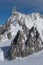Italy, Courmayeur, Mont Blanc range