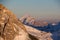 Italy Dolomites sunset view skiing area wolkenstein Winter Mountains Landscape Italian alpes