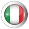 Italy Flag Aqua Button