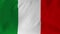 Italy flag fabric texture waving in the wind 2 in 1