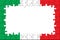 Italy Flag Frame Puzzle
