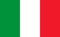 Italy flag. Italian national icon. Design of italia emblem. Banner of italy. Background for europe country. Green, white and red