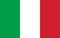 Italy flag proportion color. Italian flag banner country of europe