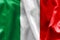 Italy Flag Rippled Illustration