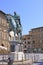 Italy. Florence. Equestrian statue of Cosimo I de \'Medici, Grand Duke of Tuscany