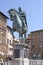 Italy. Florence. Equestrian statue of Cosimo I de \'Medici, Grand Duke of Tuscany