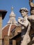 Italy,Florence, Signoria square,statue of David.