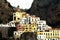 Italy Landscape - Colourful close up amalfi village