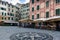 Italy. Liguria. Camogli. The main square