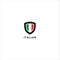 Italy Logo Desogn. Shield Italy Logo Design Vector .Made In Italy Logo Shield vector