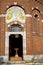 Italy lombardy in the legnano church closed brick ste