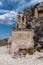 Italy. Matera. Ancient rupestrian Church of Santa Maria de Idris, 12th century. External. The simple belfry